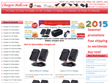 Tablet Screenshot of chargers-mall.com
